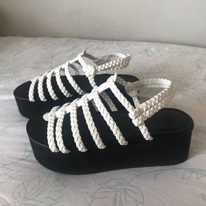 Urban Outfitter platform sandals